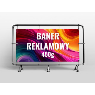 Baner reklamowy jednostronny frontlight 450g