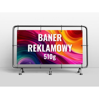 Baner reklamowy jednostronny frontlight 510g