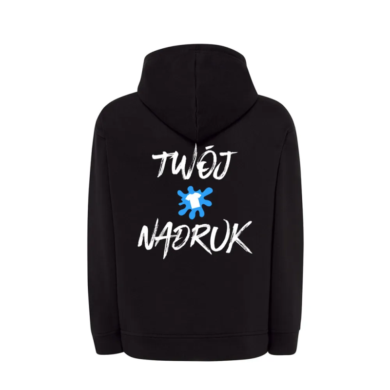 Bluza męska z nadrukiem - 80% bawełna 275g