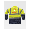 Kurtka ostrzegawcza z nadrukiem - 100% pes 180g